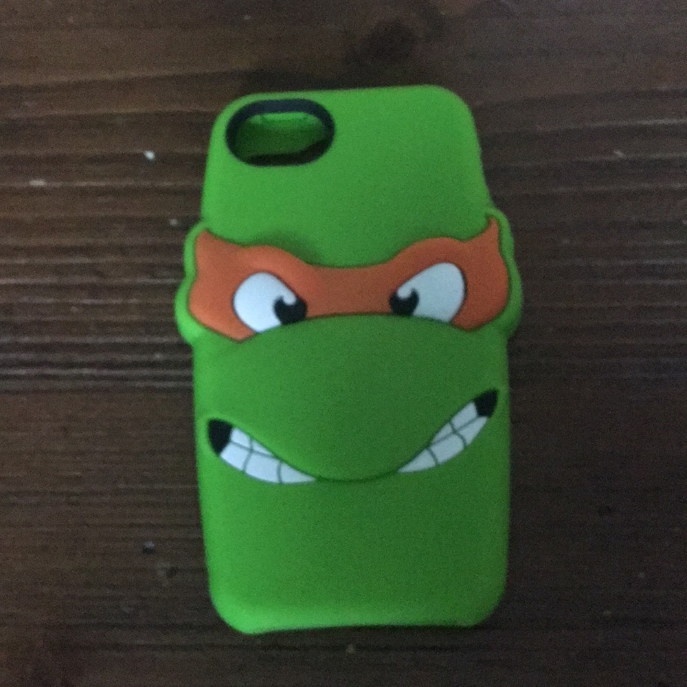 iPhone 5/5s Michaelangelo Tmnt silicone phone case